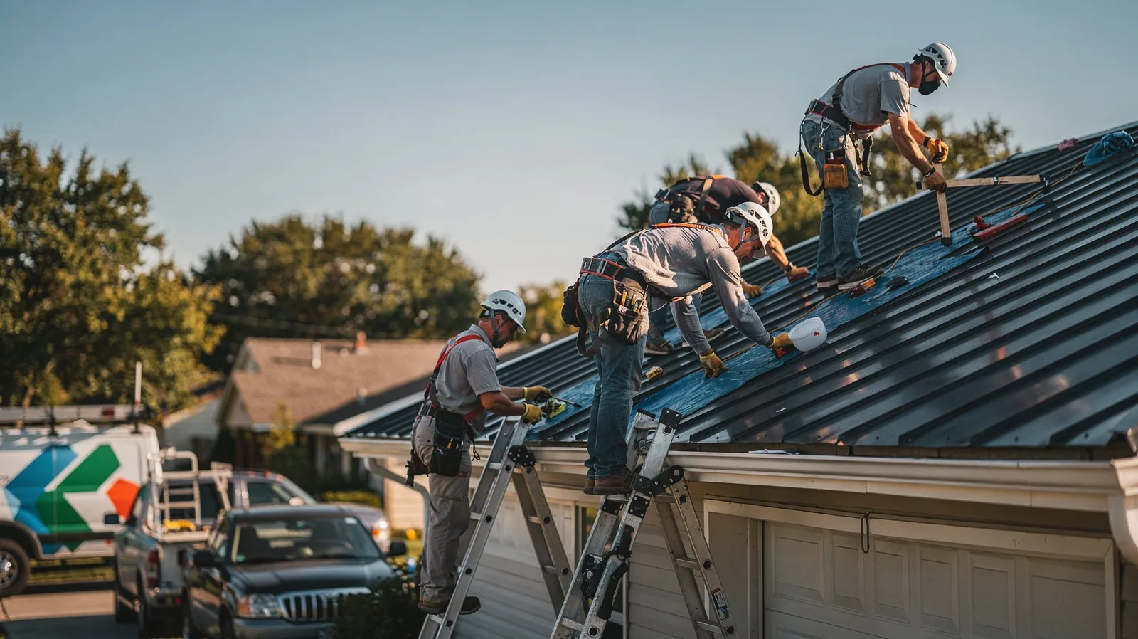 Metal Roof Installation in Commiskey, IN near me